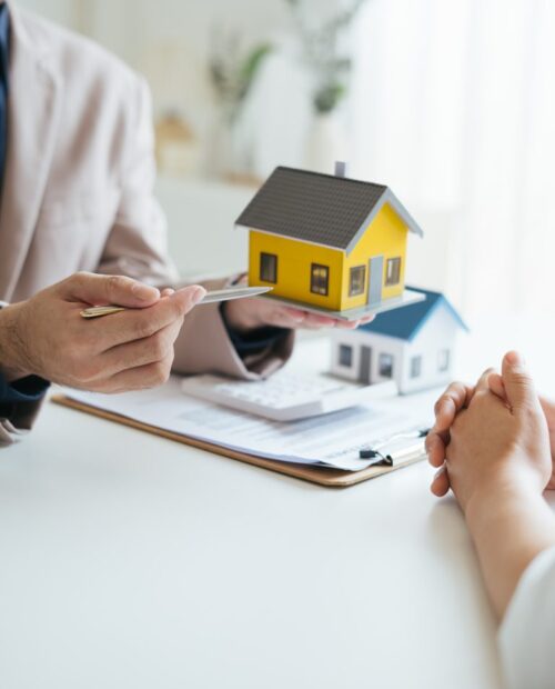 Real estate agent and realtor general liability insurance businessman professional discussing and Real estate agent and realtor general liability insurance businessman professional discussing and